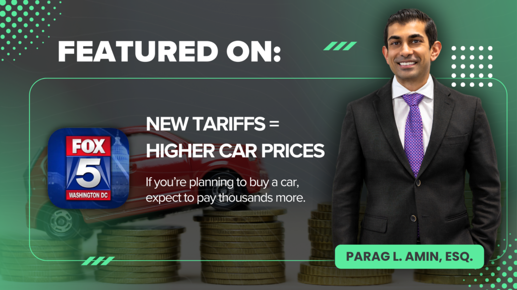 Parag Amin on FoxDC5 on how_Car Tariffs will cost you more